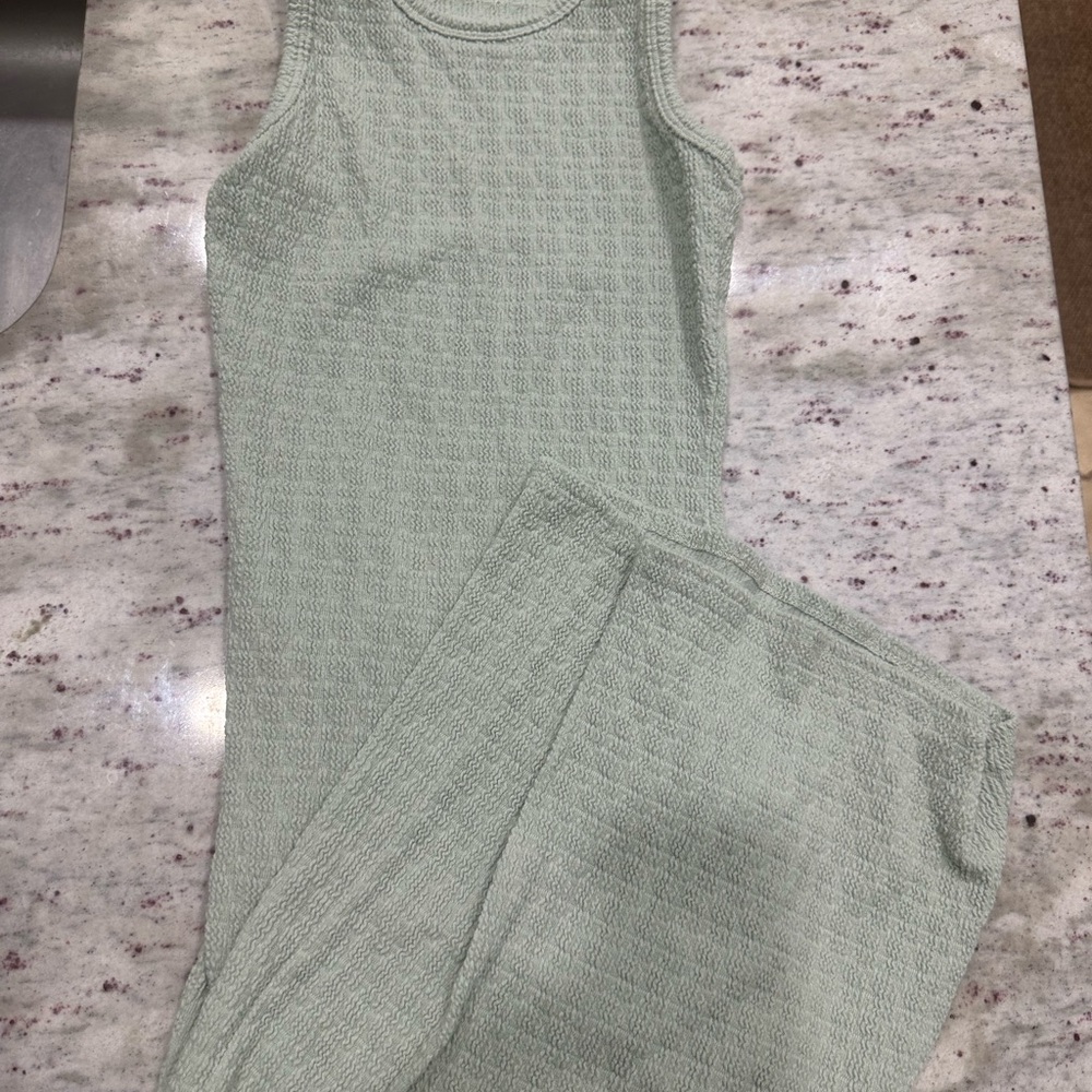 Teal Bodycon Sleevless Dress